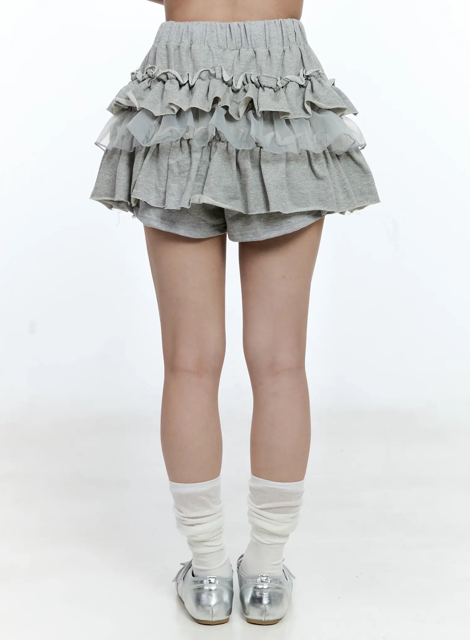 Tiered Ruffle Mini Skirt CG511