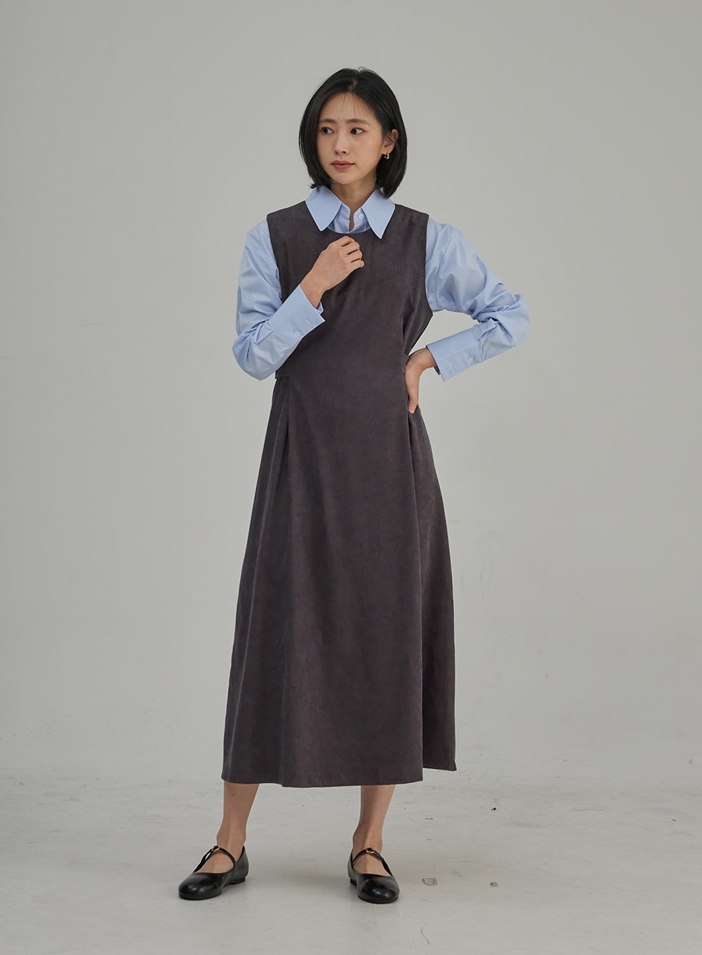 Light Color Button Shirt OJ305