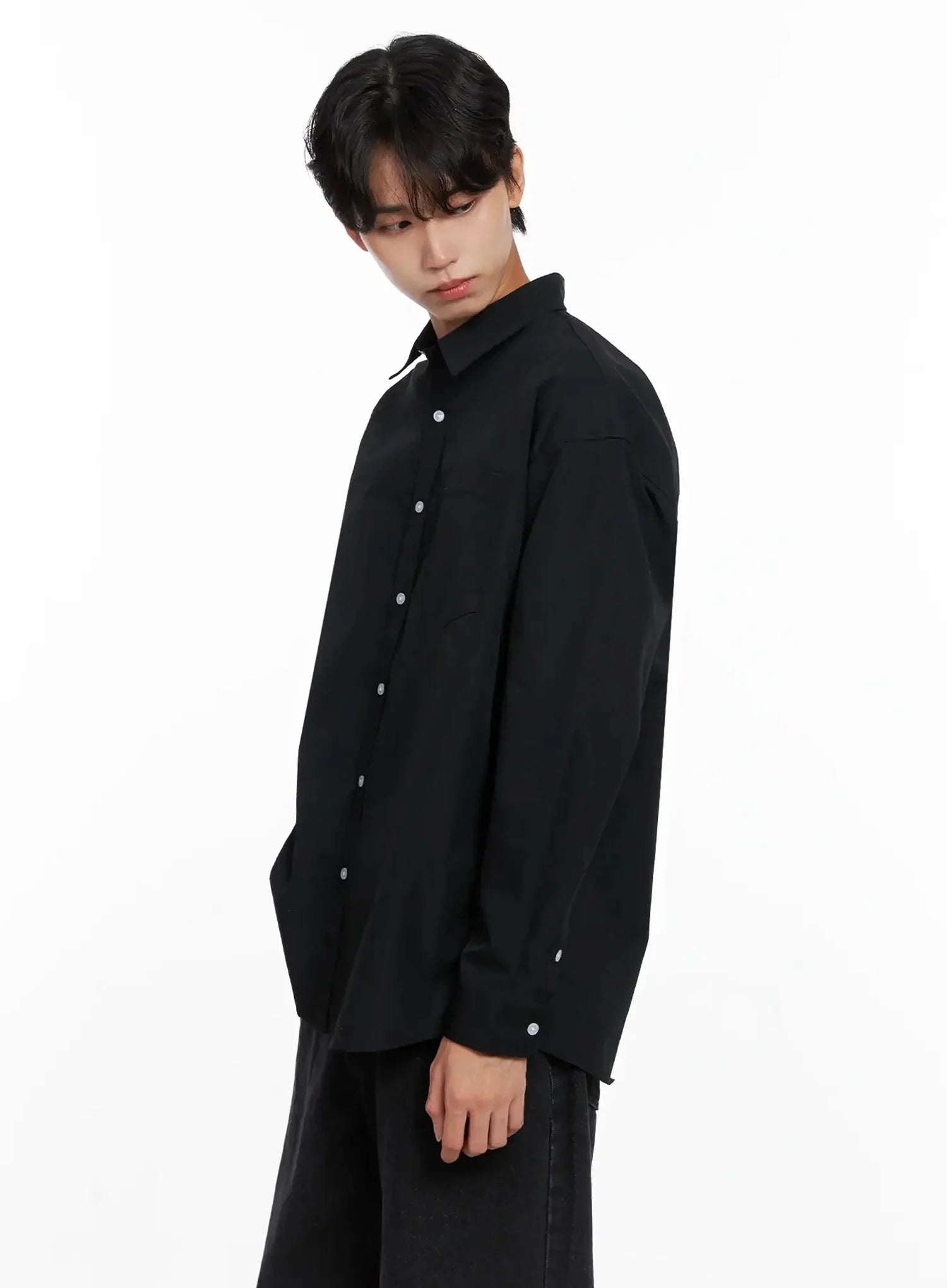 Men's Classic Button-Up Shirt IO517