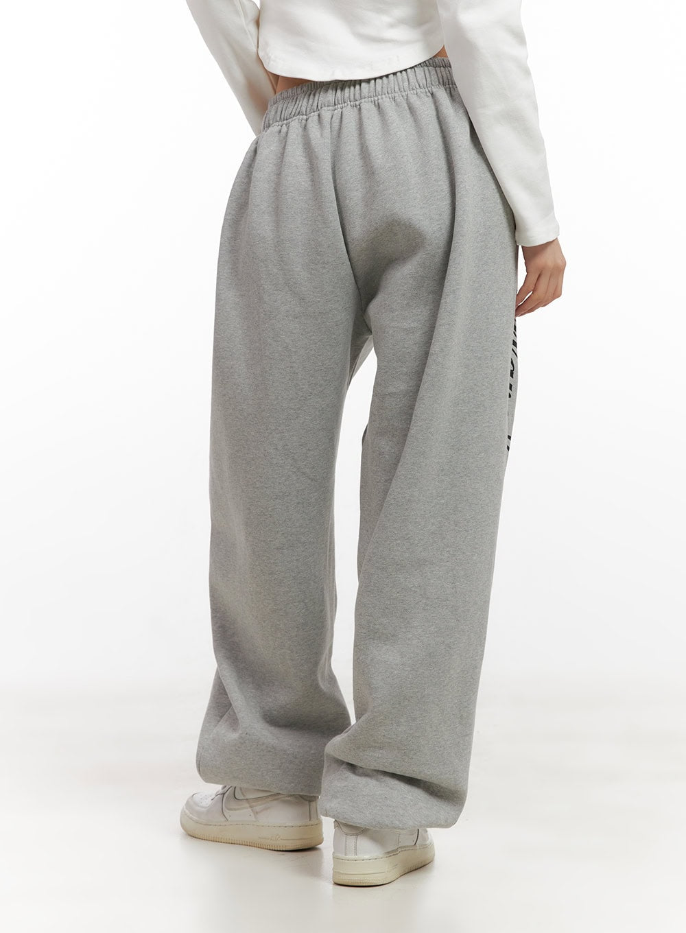 Graphic Lettering Sweatpants CN416