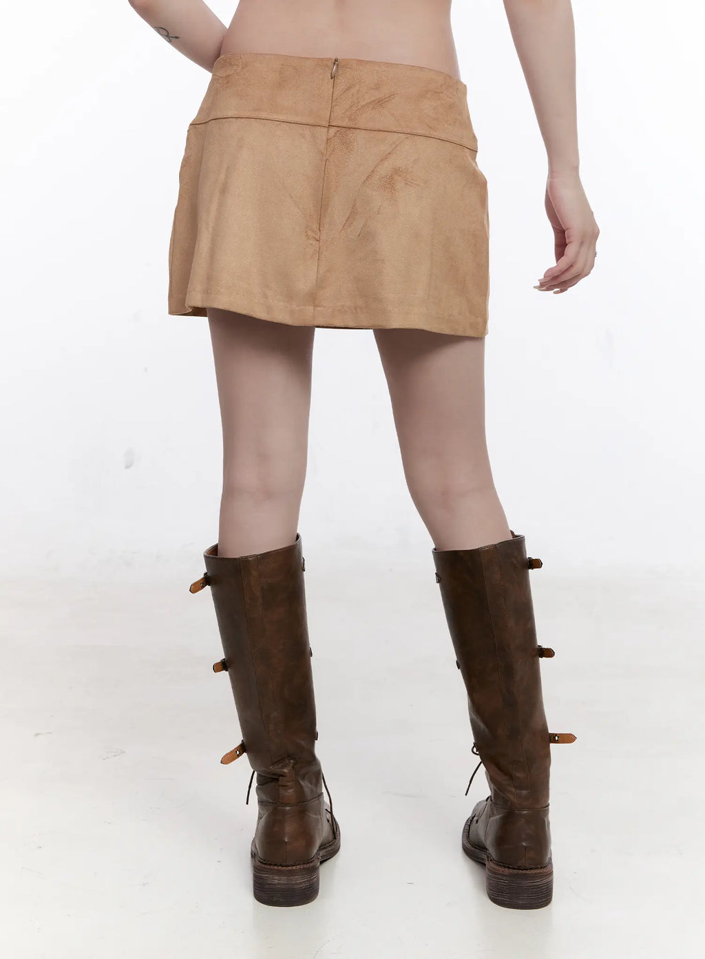 Chic Suede Mini Skirt CO501