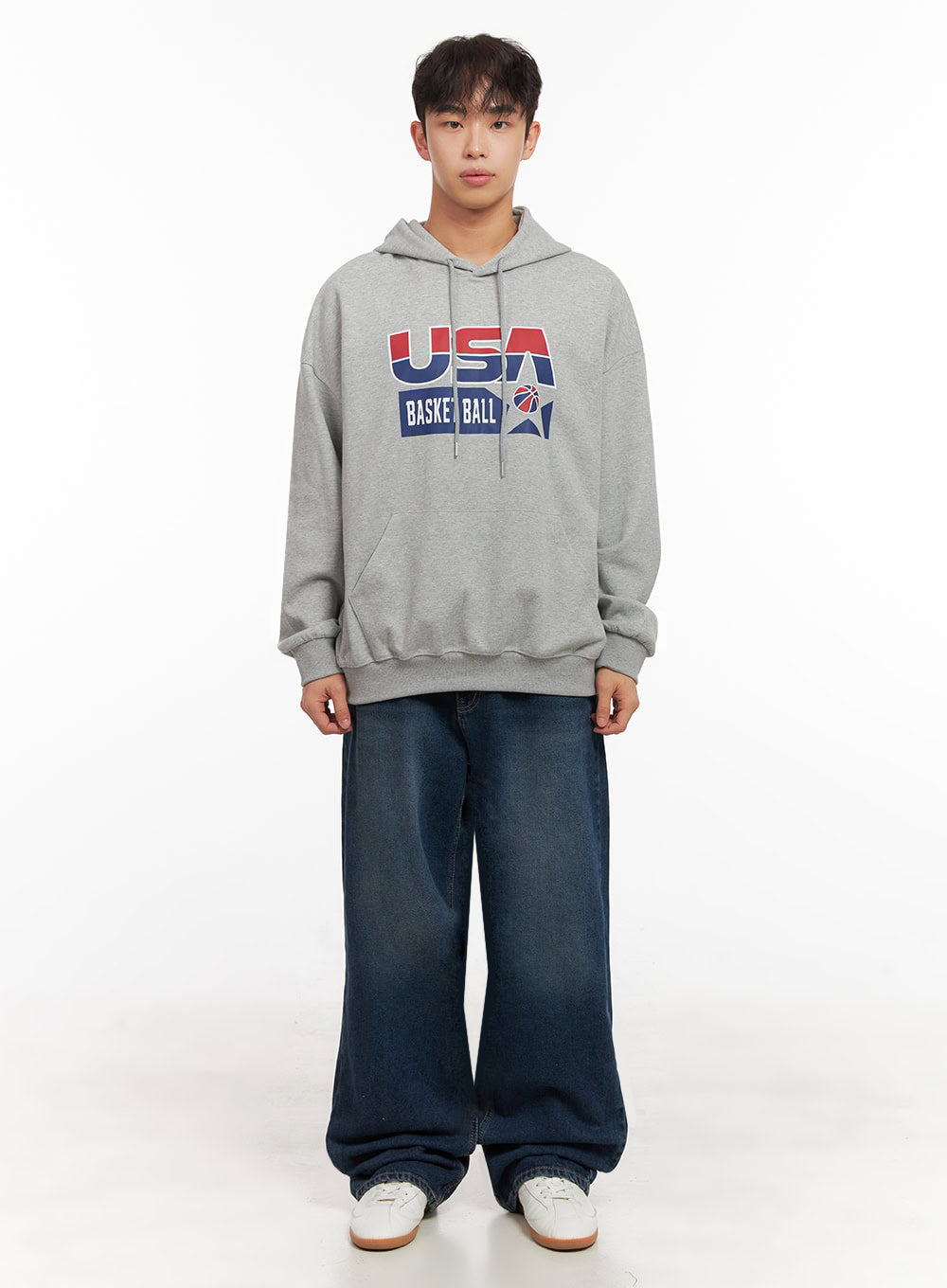 Men's Wide-Fit Denim Jeans ID427