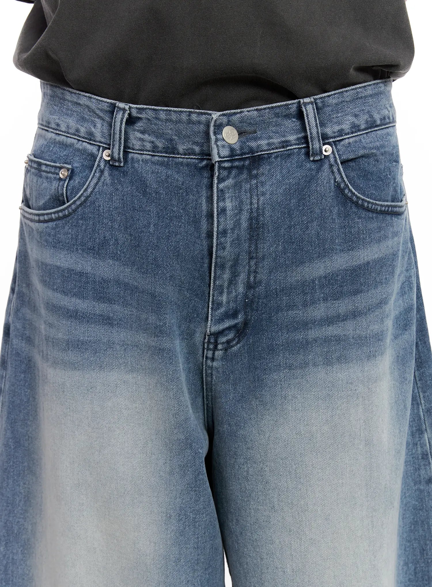 Men's Balloon-Fit Denim Jeans IL518