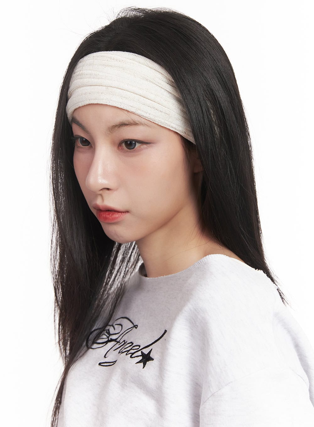 Wrinkled Cotton Headband CM518