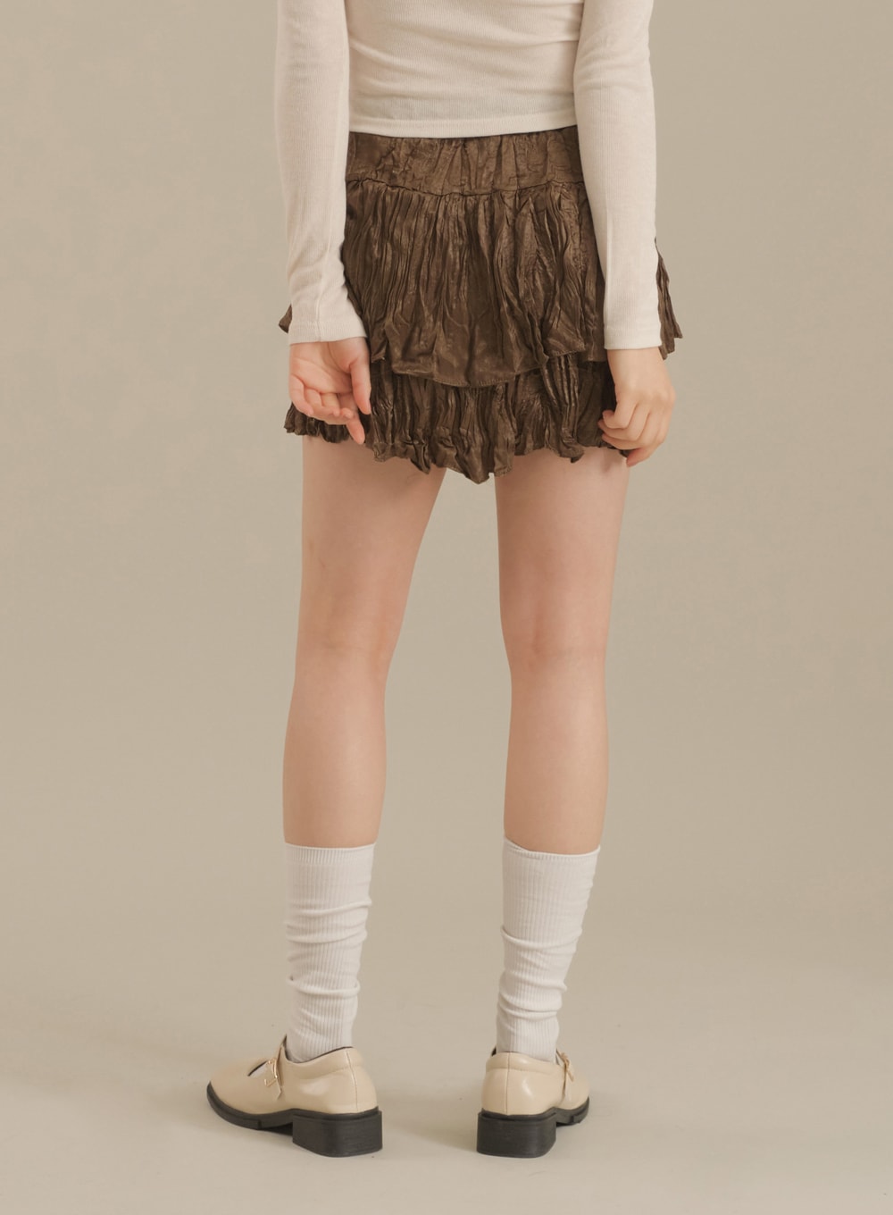 Ruffle Tier Mini Skirt J17