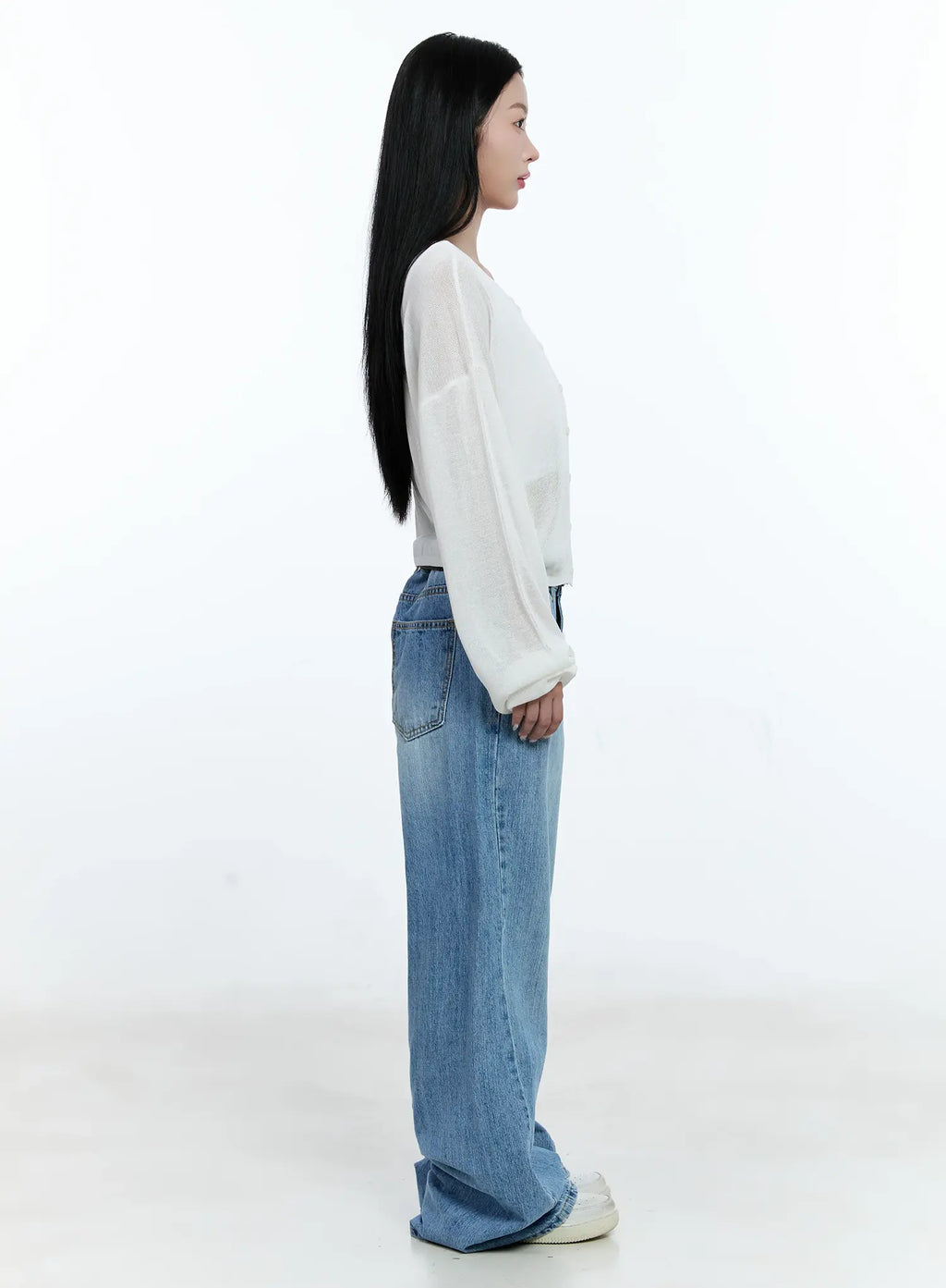 Linen Relaxed-Fit Cardigan CG513