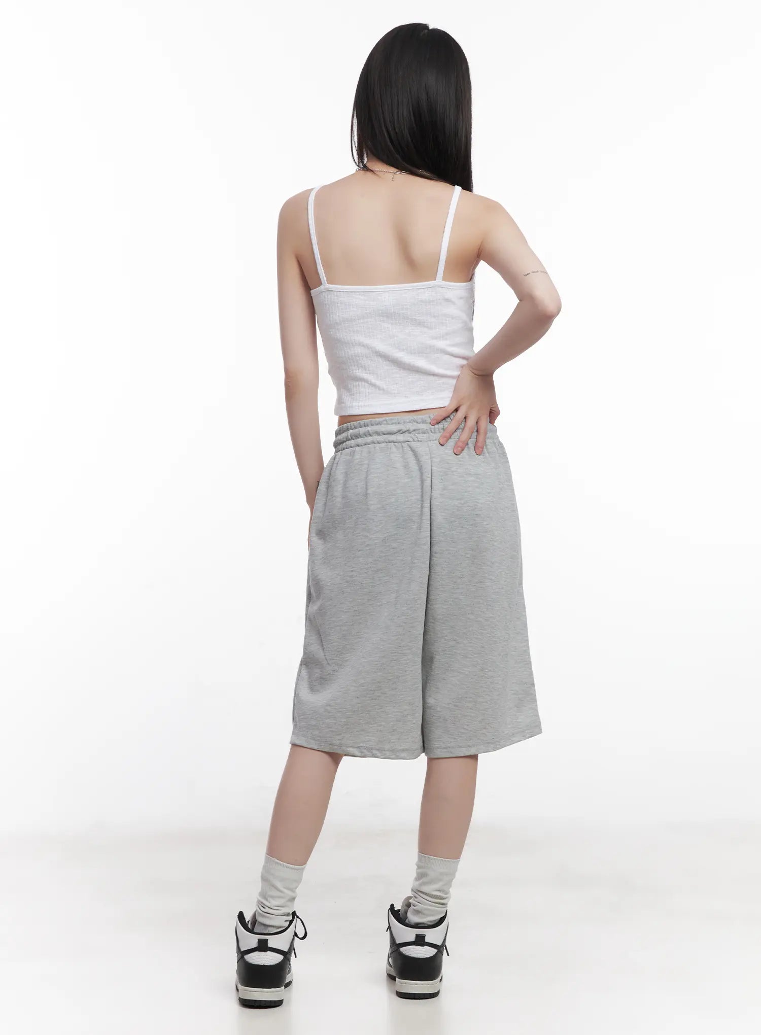 Ribbed Halter Neck Cami CU519