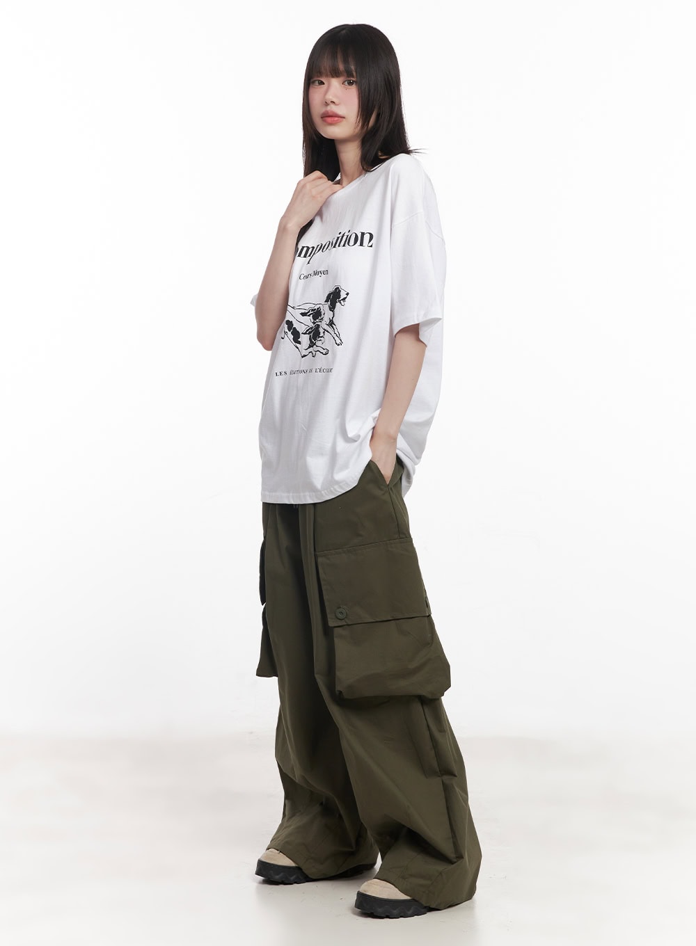 Graphic Oversized T-Shirt CY520