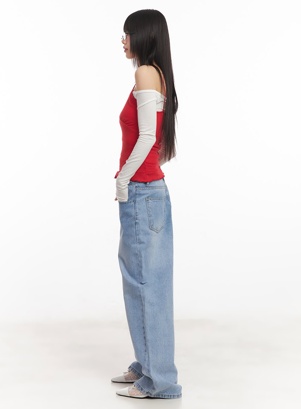 Frill-Trim Cami Top CA523