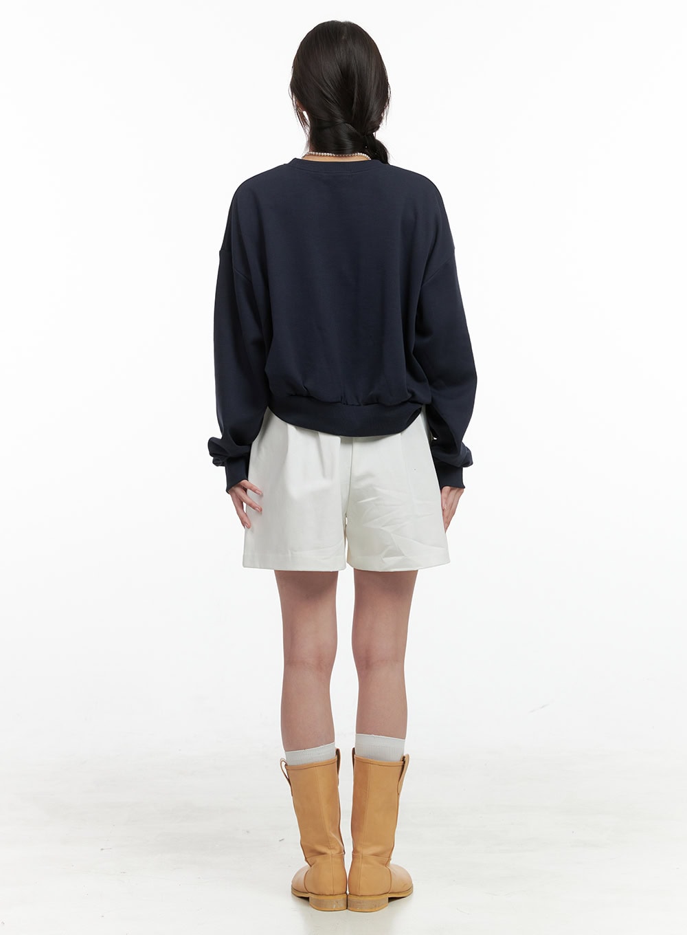 Cotton Pintuck Shorts OG412