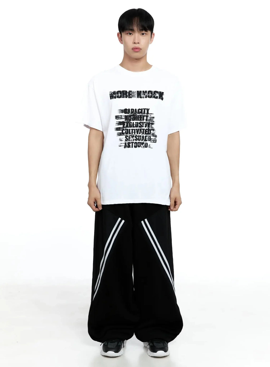 Men's Text Graphic T-shirt IG520