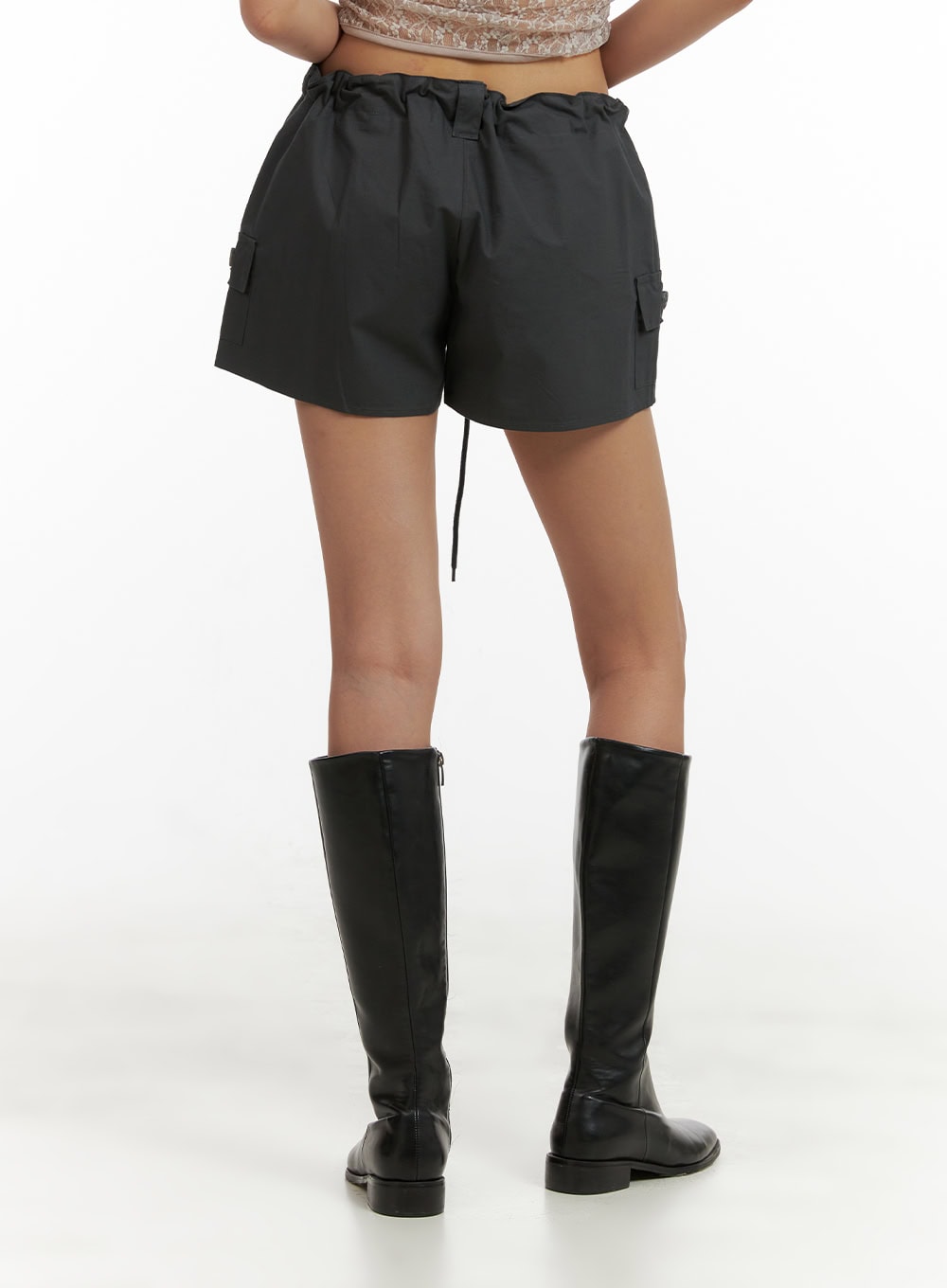 Cargo Drawstring Shorts CU414
