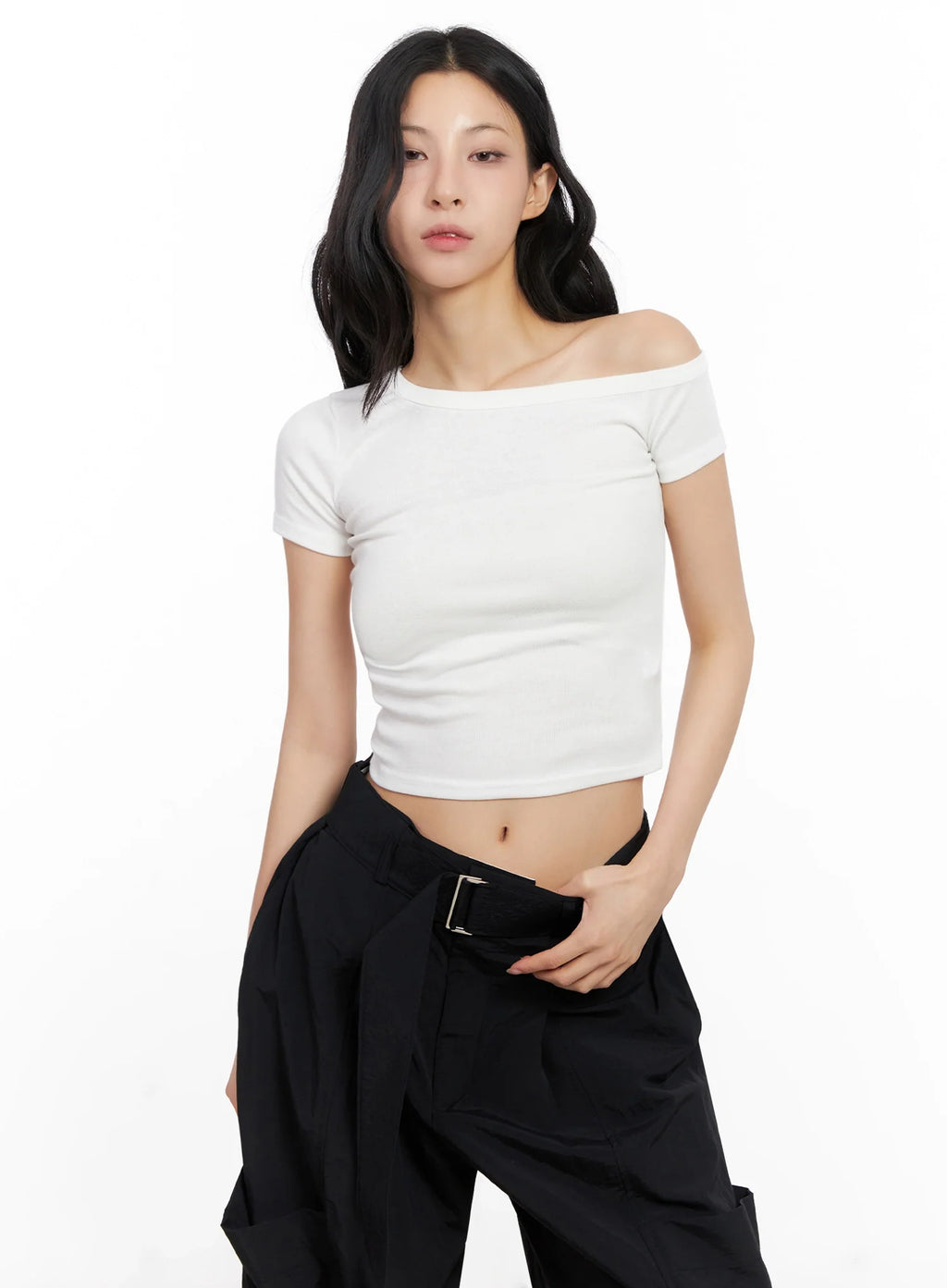 Casual Off-Shoulder Top IG508