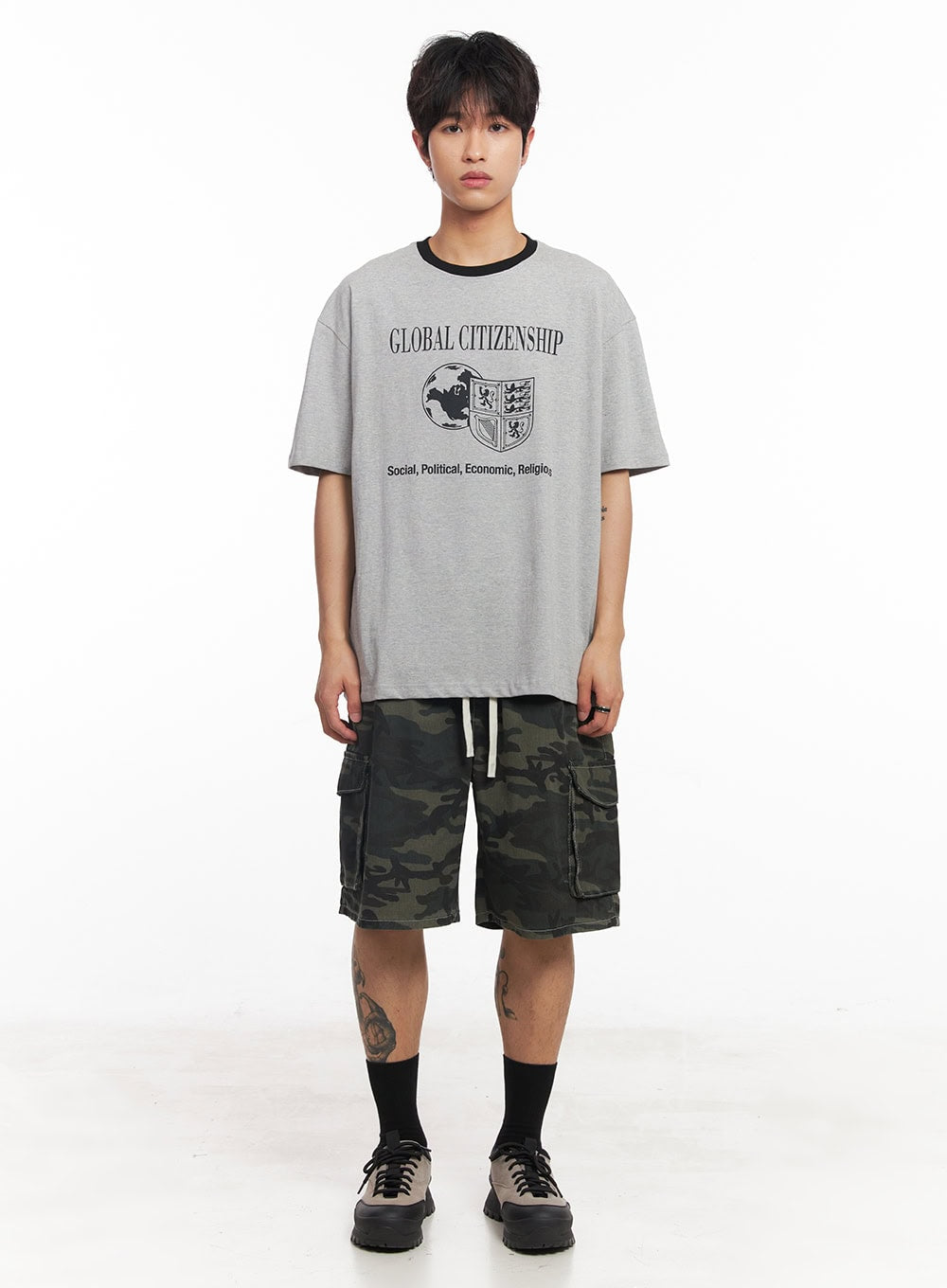 Men's Global Graphic T-Shirt IY508