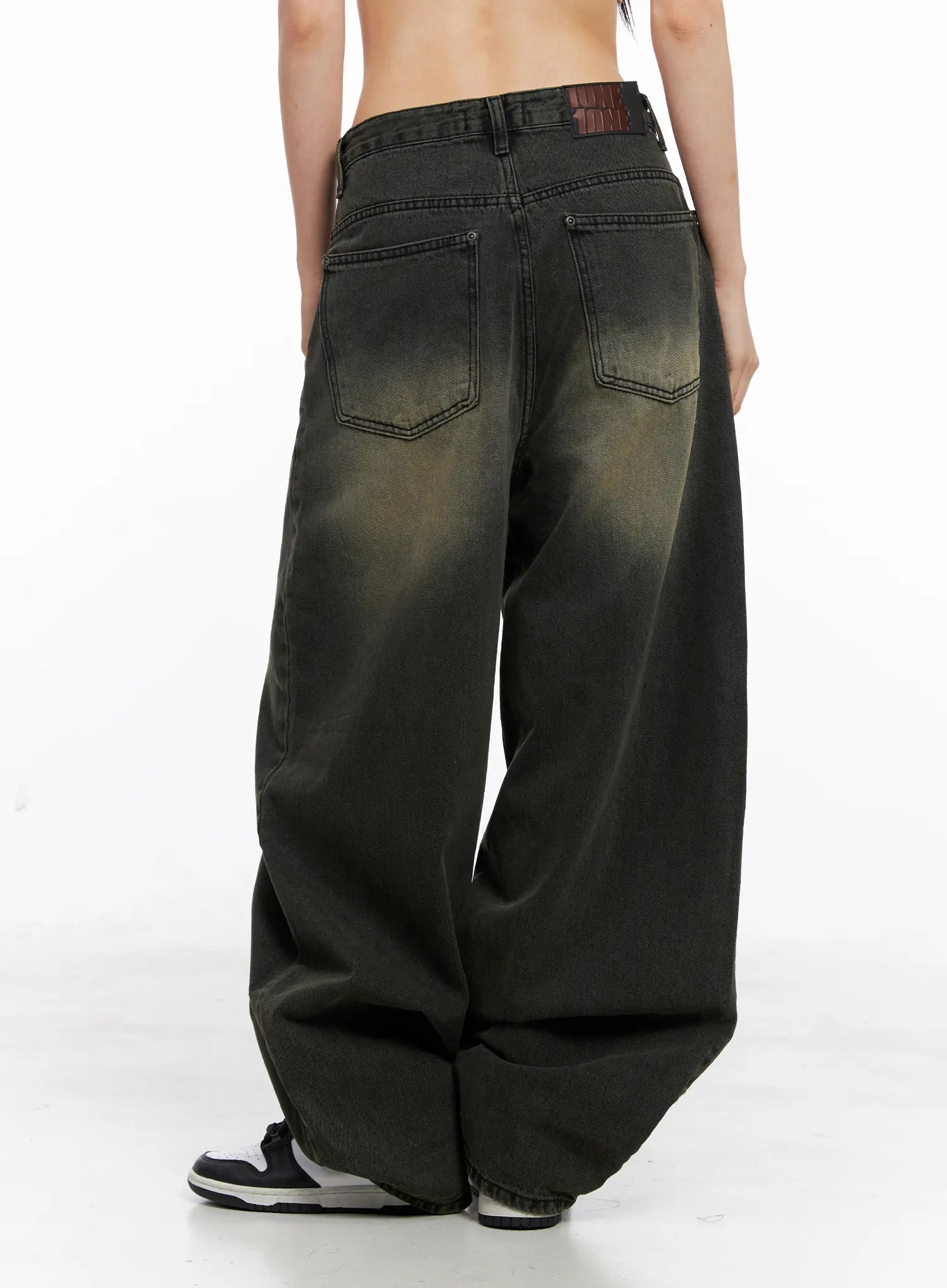 Elias Mega Wide Vintage Washed Jeans CC1109