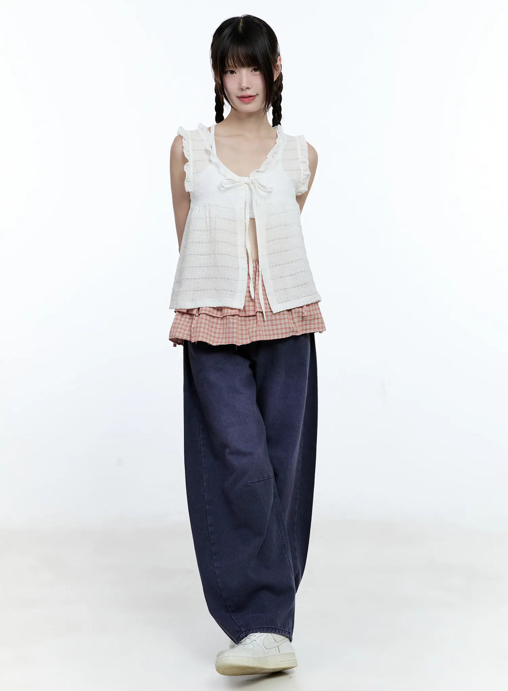 Jaeyoung Washed Wide-Leg Jeans CG507