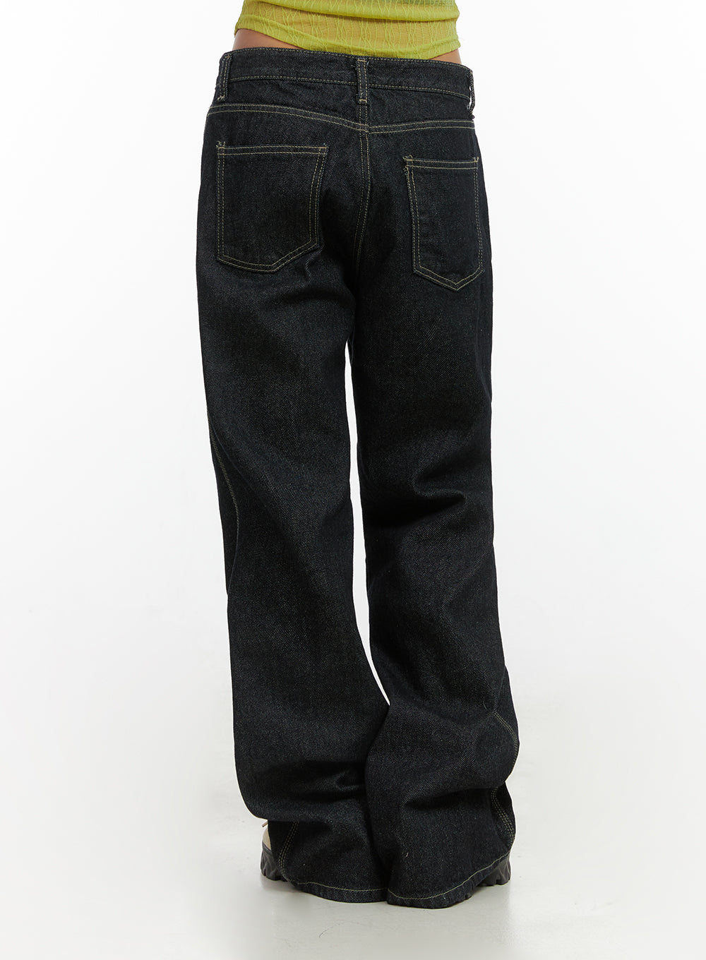 Keira Denim Stitched Bootcut Jeans CO415