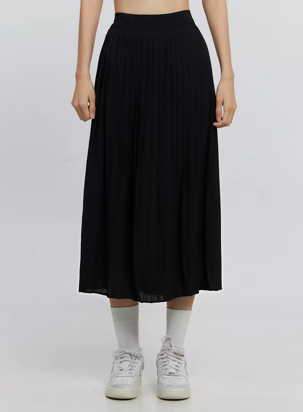 Pleated Maxi Skirt IS516