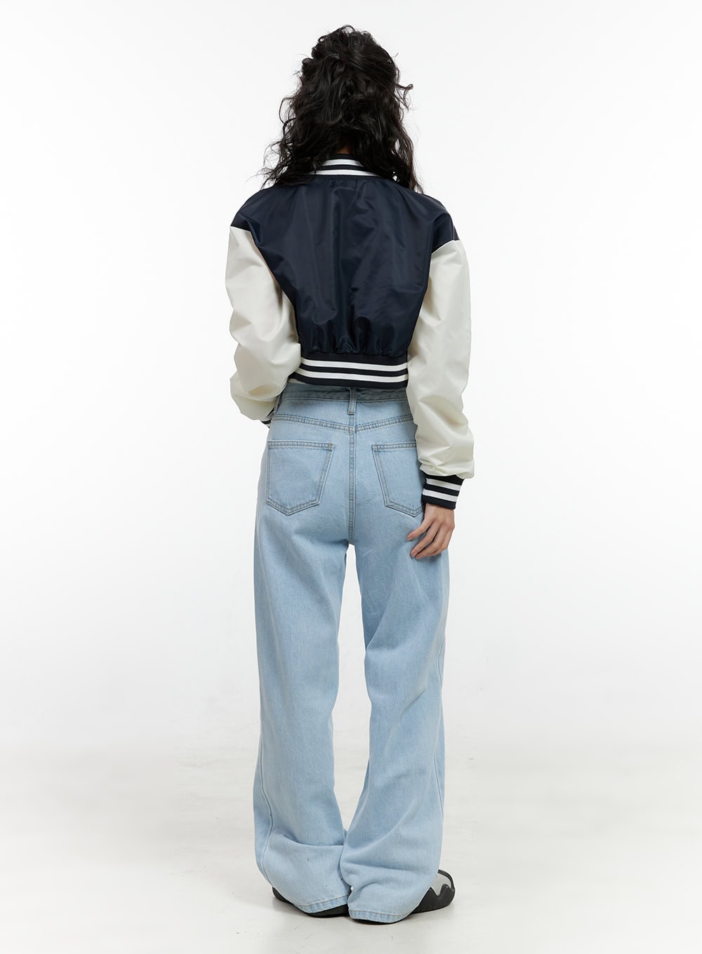 Selena Breezy Wide-Leg Jeans ON404