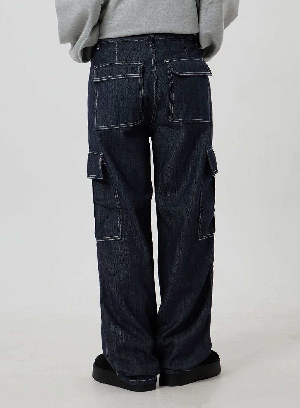 Wide Cargo Jeans CF302