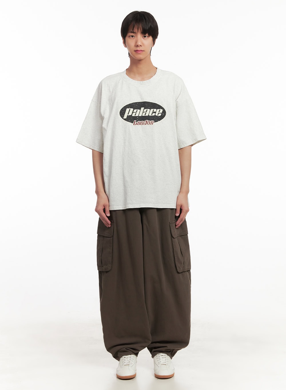 Men's Urban Graphic Oversize T-Shirt IA510