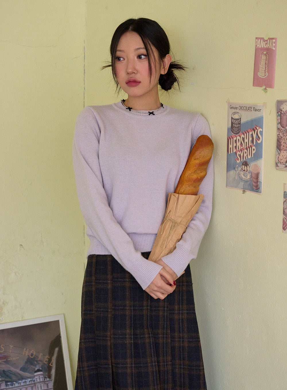 Round Neck Knit Sweater OD327