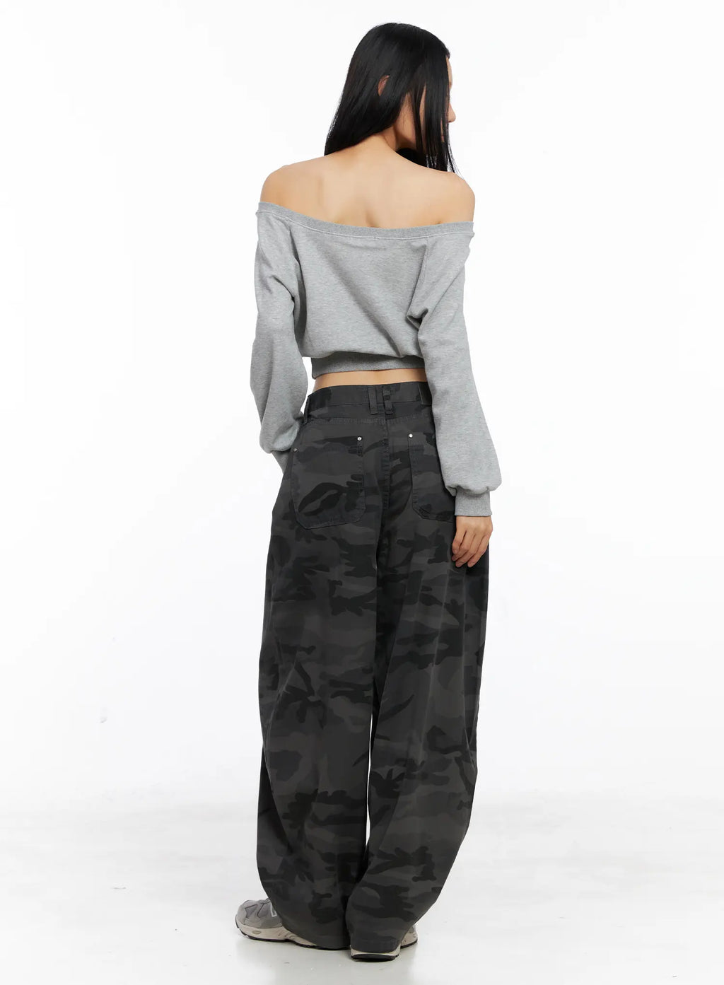 Casual Off-Shoulder Pullover CS511