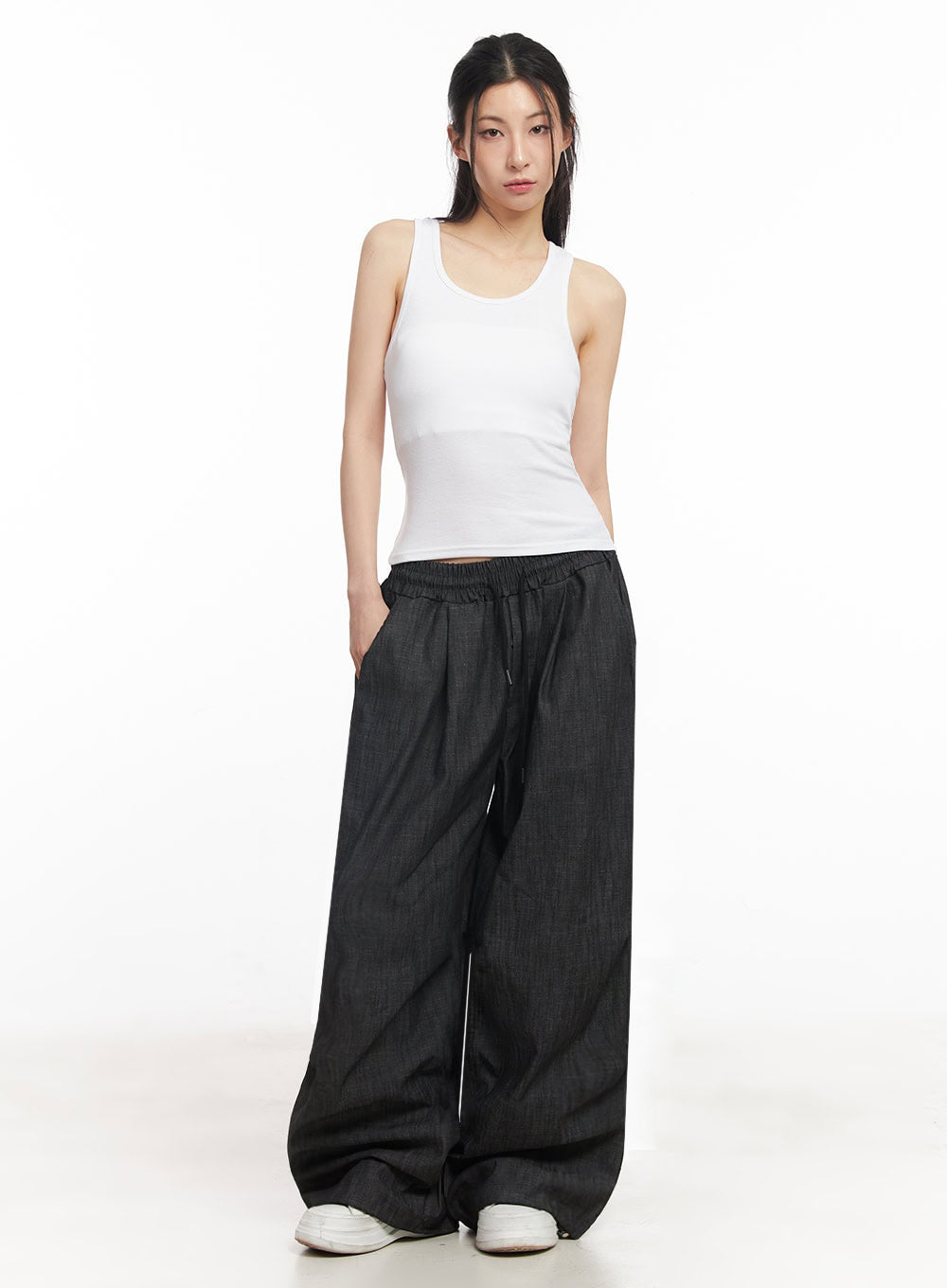 Essential Cross-Back Tank Top IY529