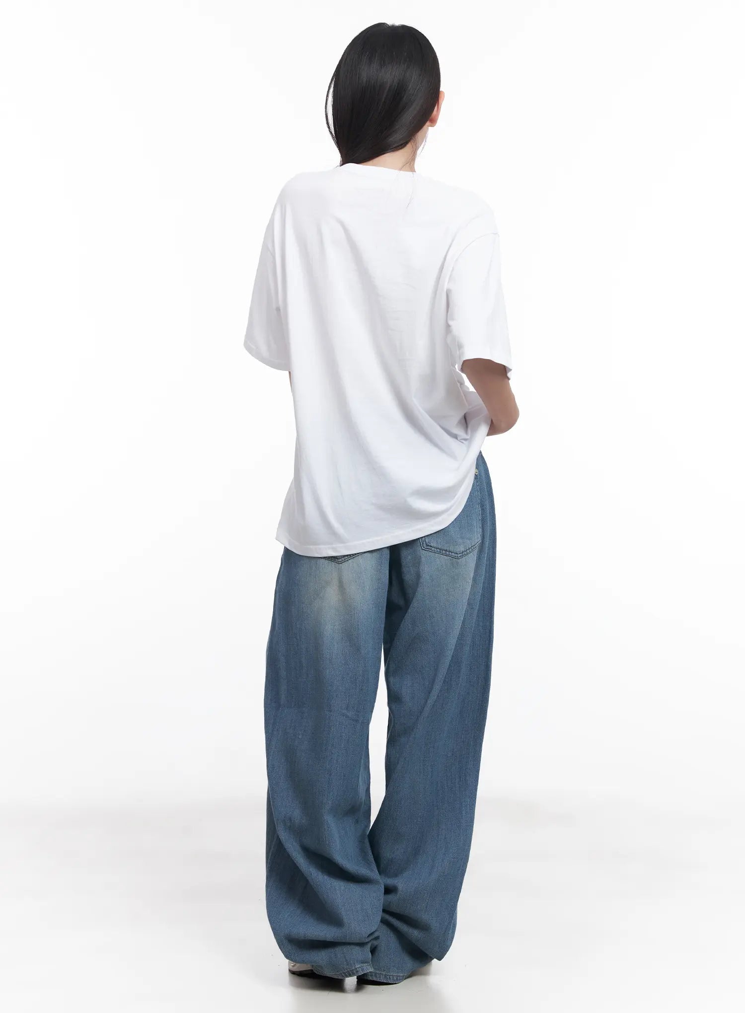 Graphic Oversized Tee CU516