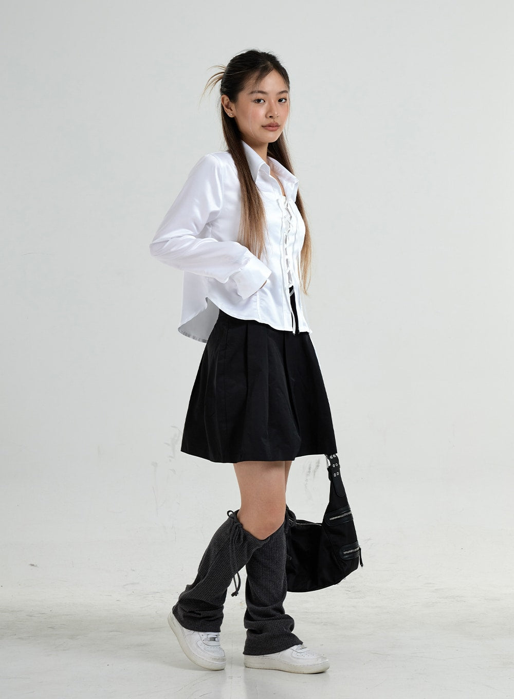 Cross String Blouse CO25