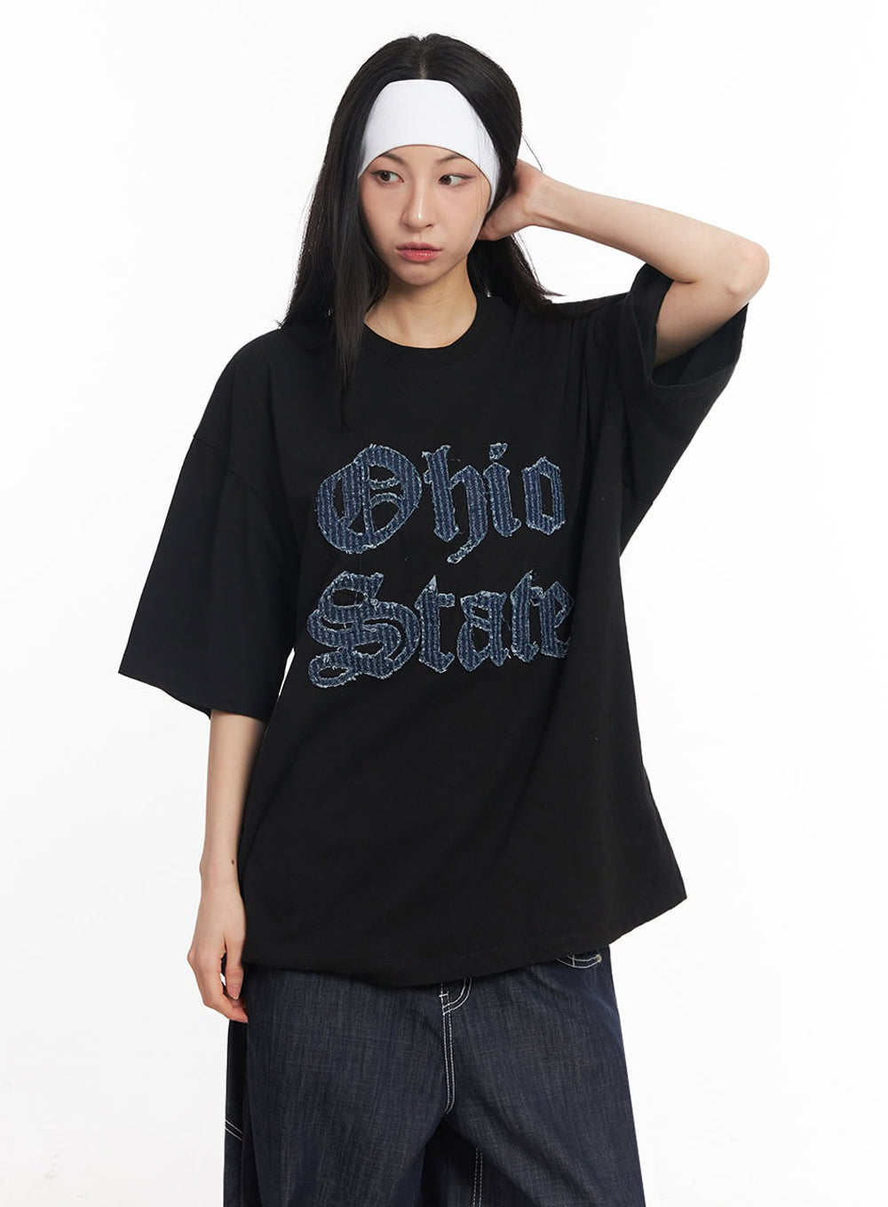 Ohio Patch Oversize T-Shirt IY529