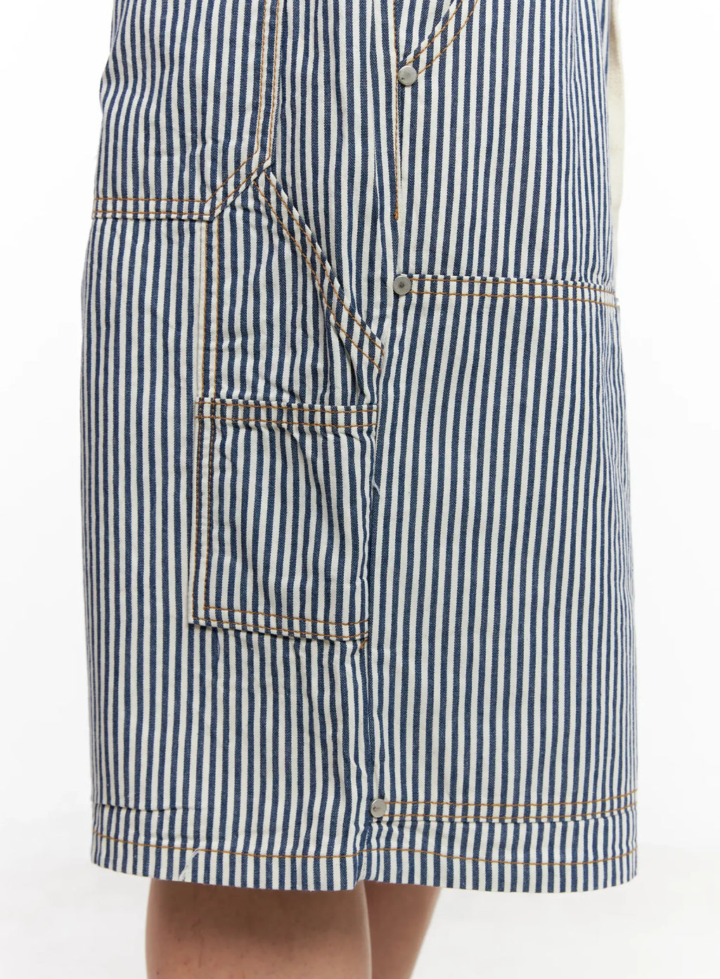 Men's Striped Bermuda Shorts IG511
