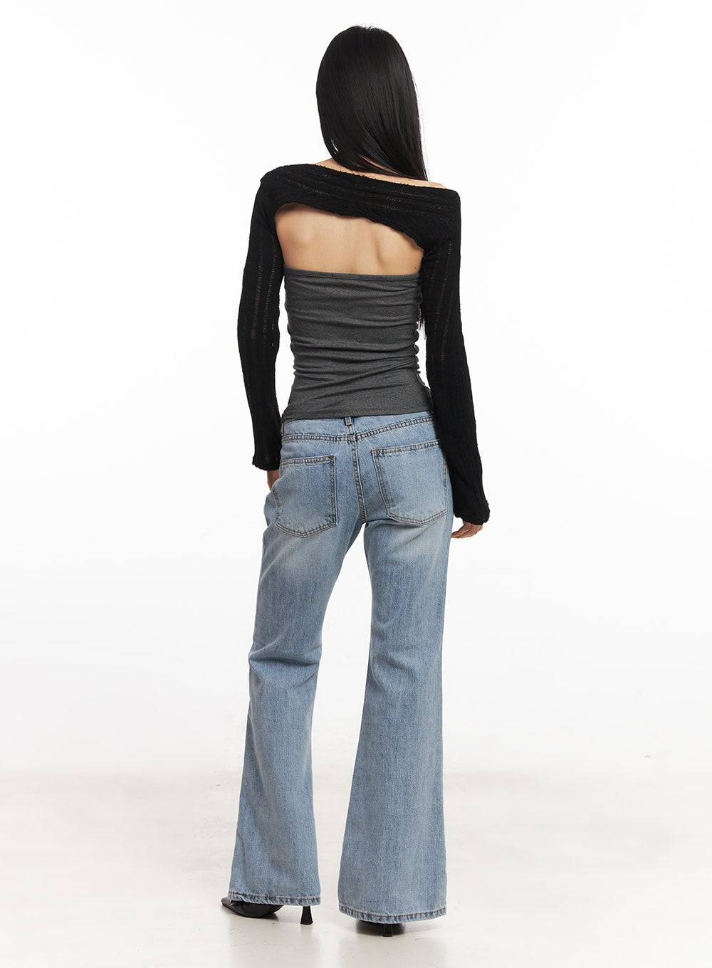 Vesper Low-Rise Bootcut Jeans CA516