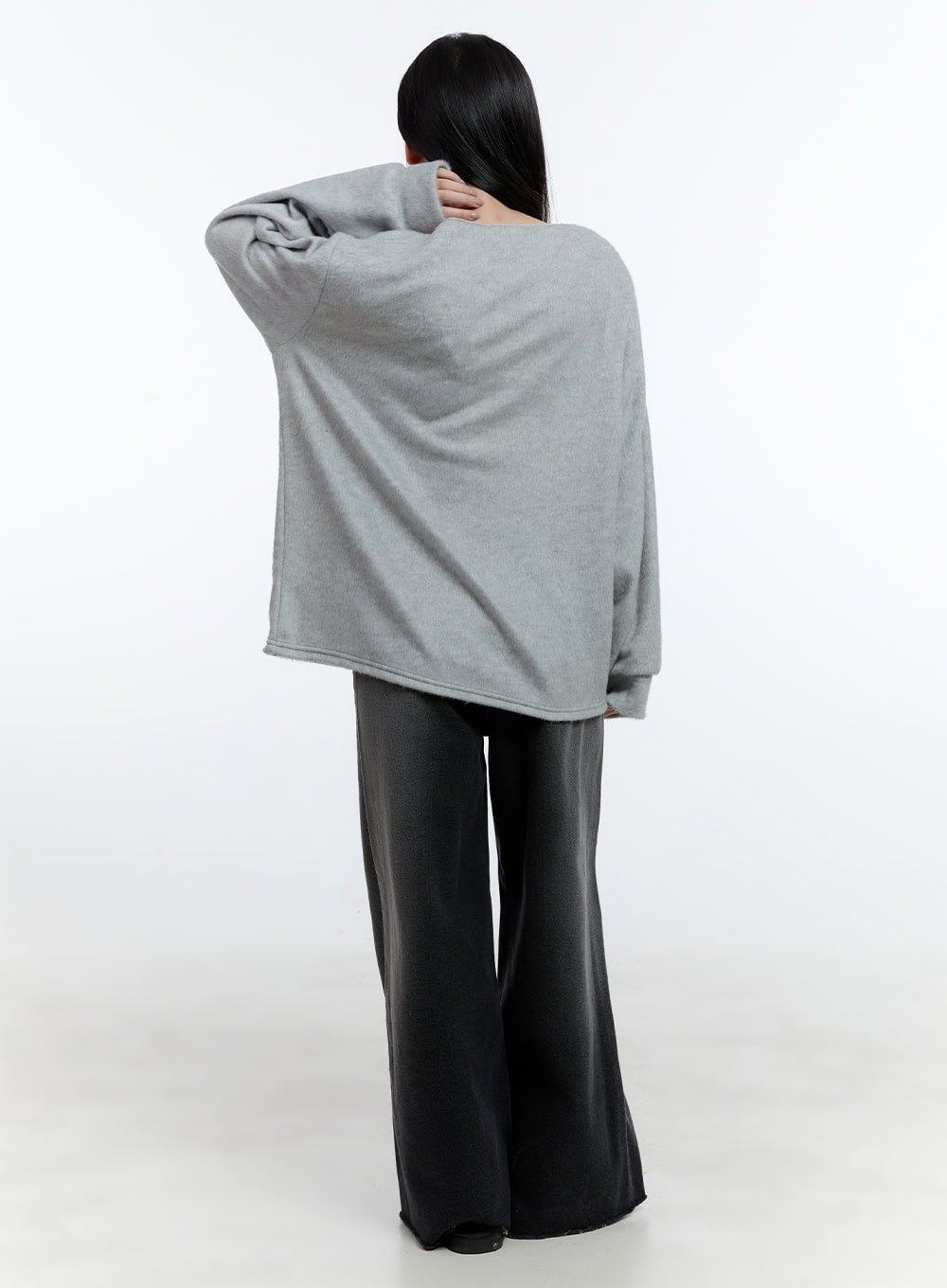 Caity Washed Wide-Leg Jeans CD423