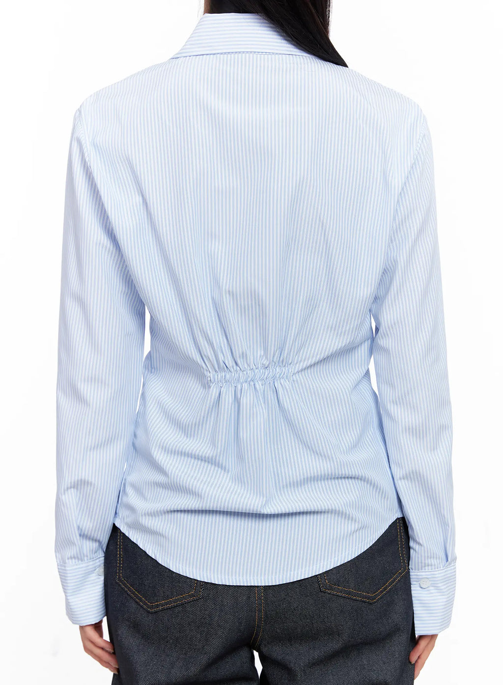 Classic Striped Button-Up Shirt CS519