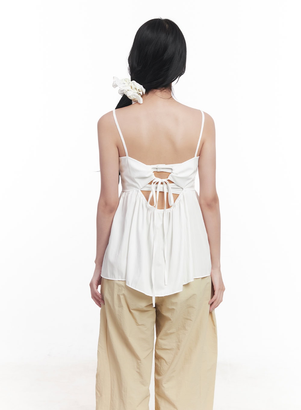 Ribbon Flare Cami Top CY523