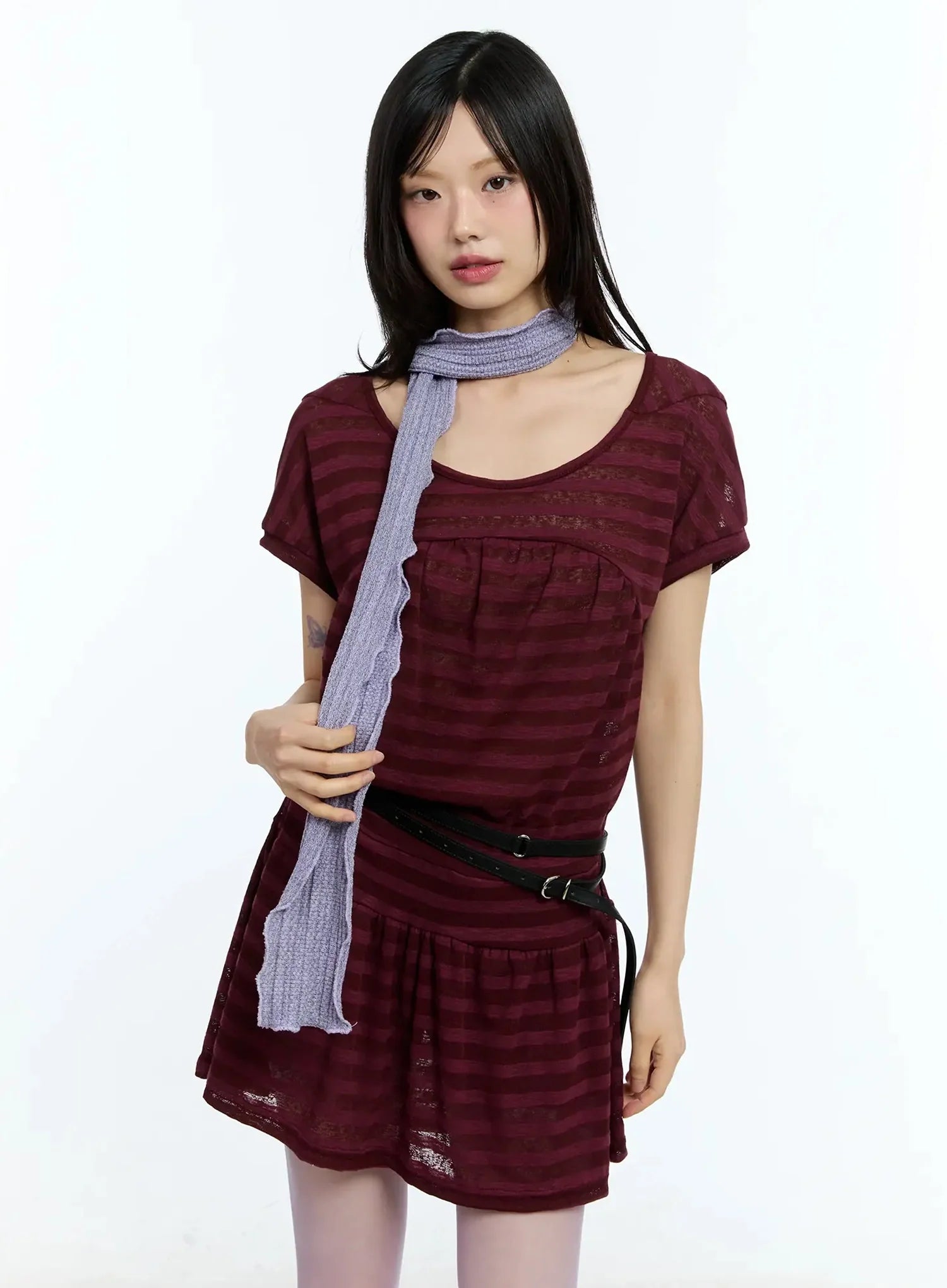 Lettuce-Edge Scarf IU524