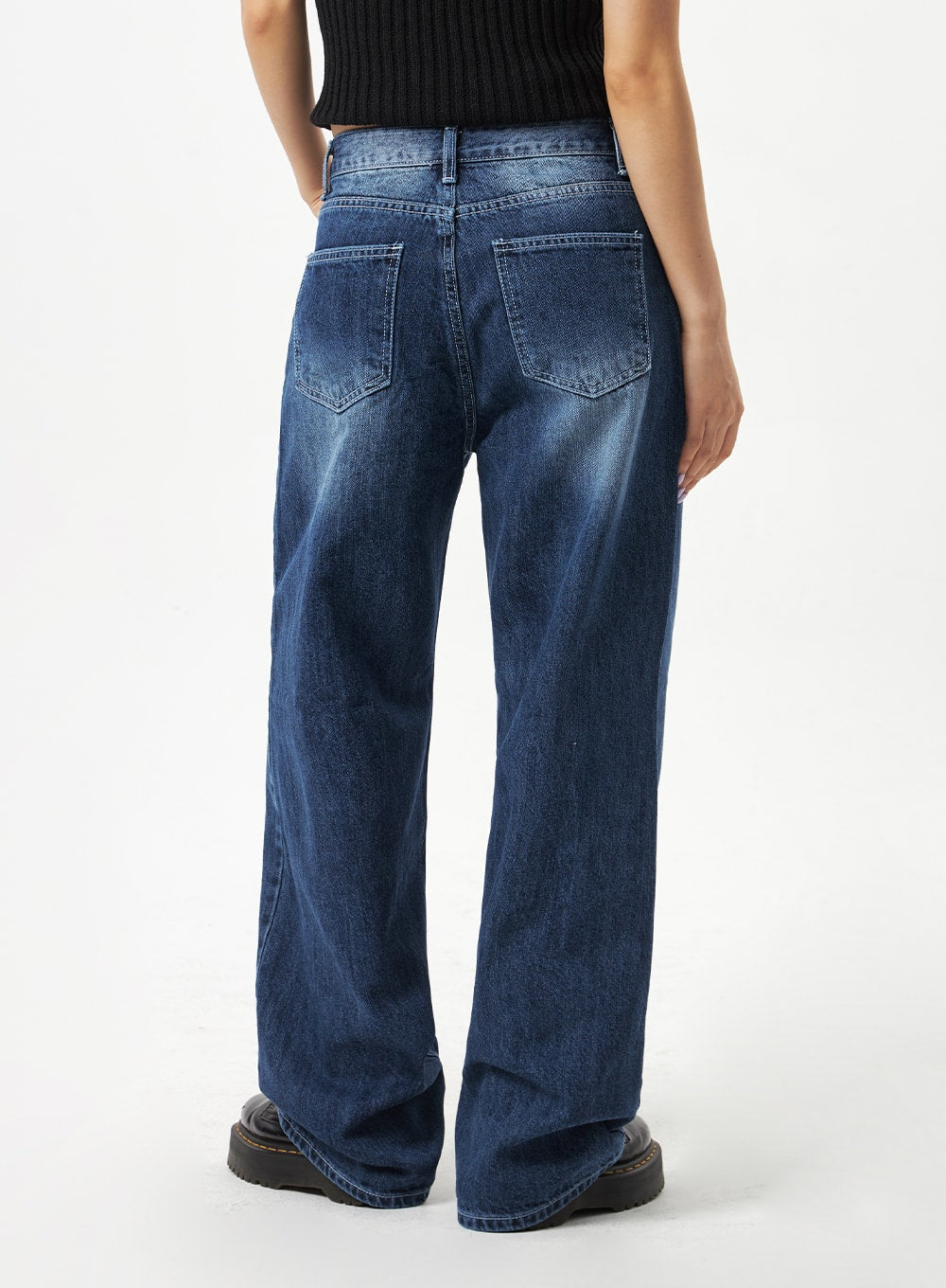 Dark Blue Baggy Pants CA321