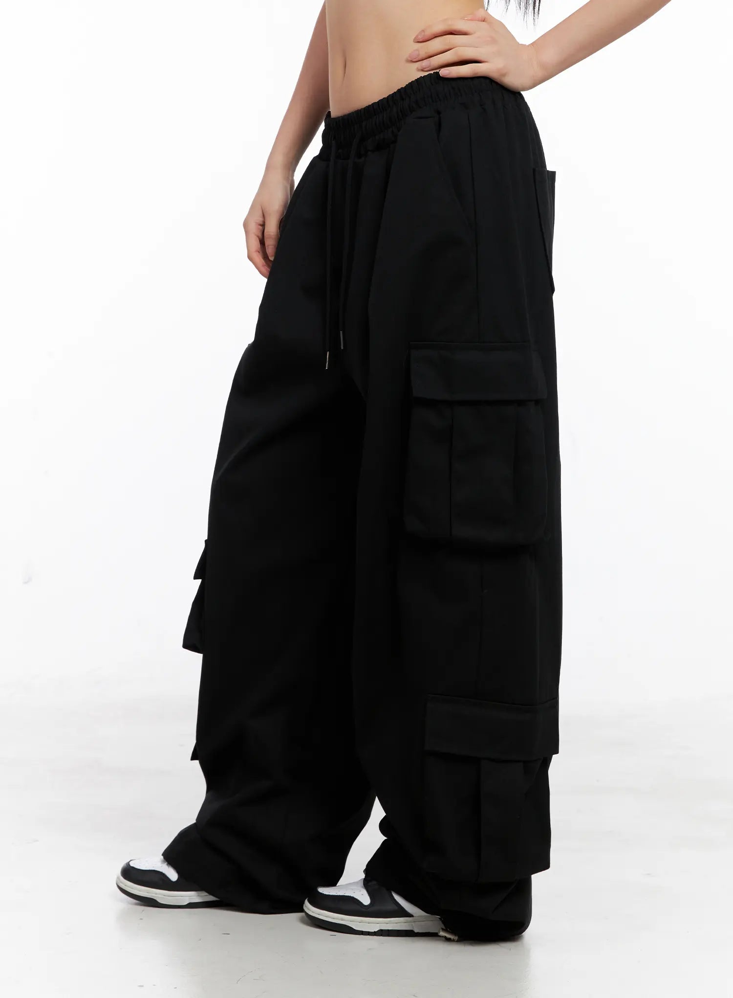 Wide Leg Cargo Pants CC1109
