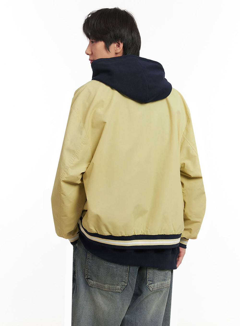 Men's Embroidered Windbreaker Varsity Jacket IA511