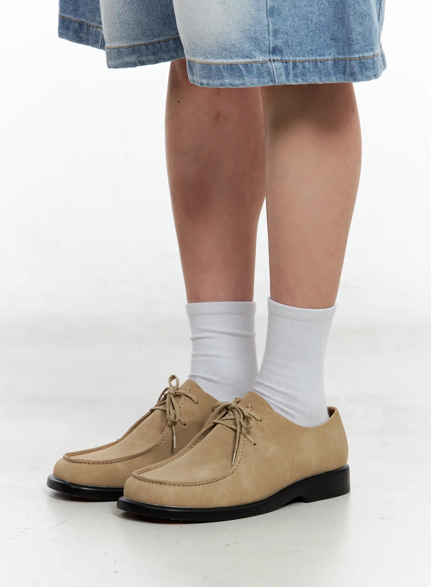 Men's Lace-Up Loafers IL514