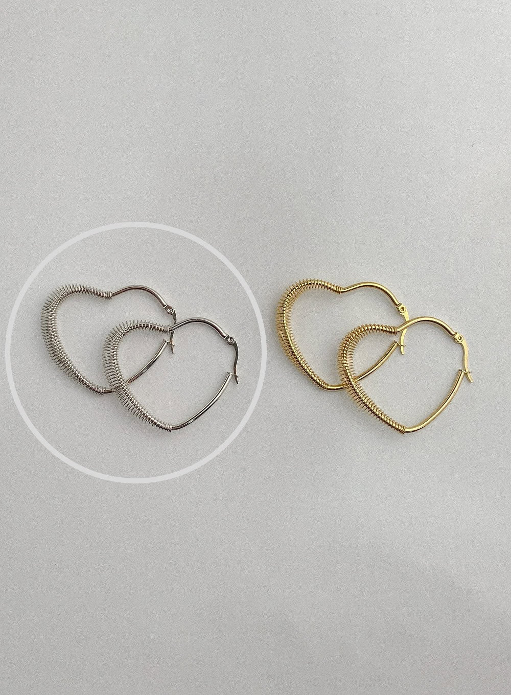 Twinkle Heart Earring IA517