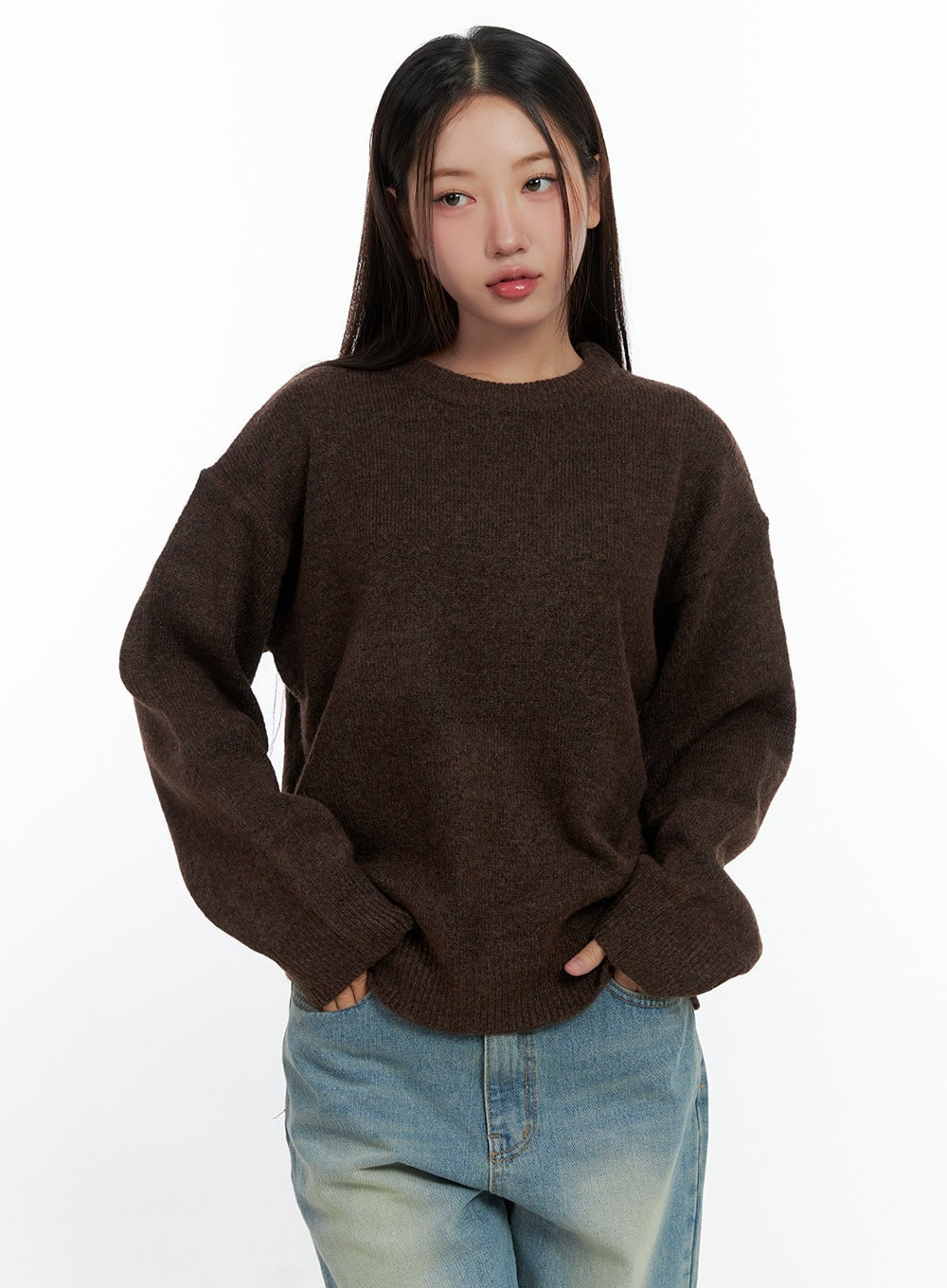 CozyKnit Round Neck Sweater CN411