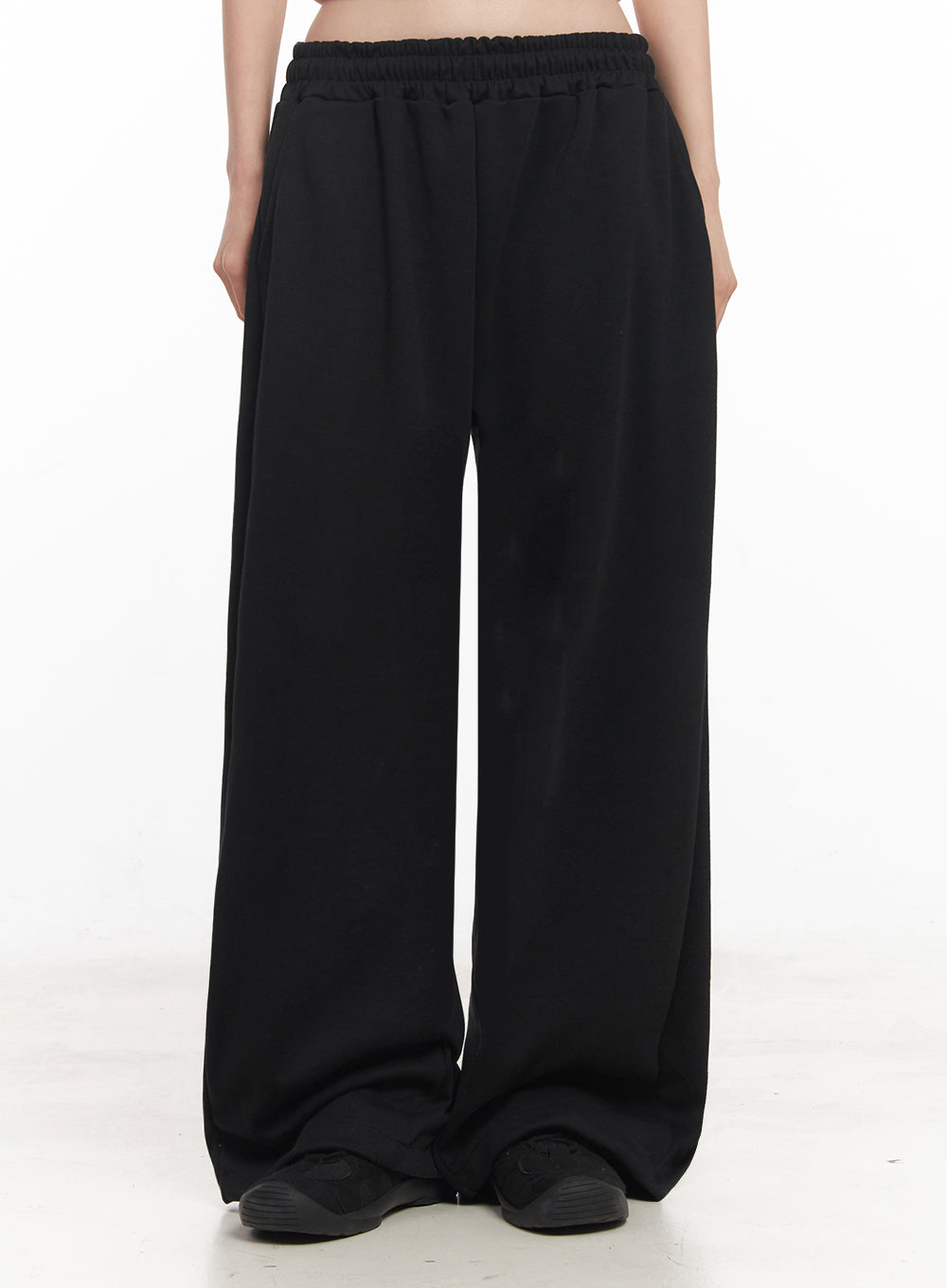 Comfy Wide-Leg Lounge Sweatpants IY516