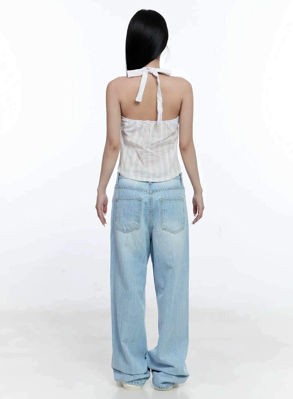 Ryan Wide-Leg Denim Jeans CG512