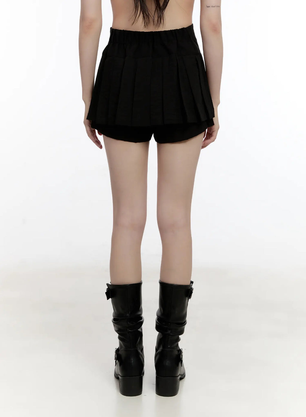 Pleated Mini Skirt CL507