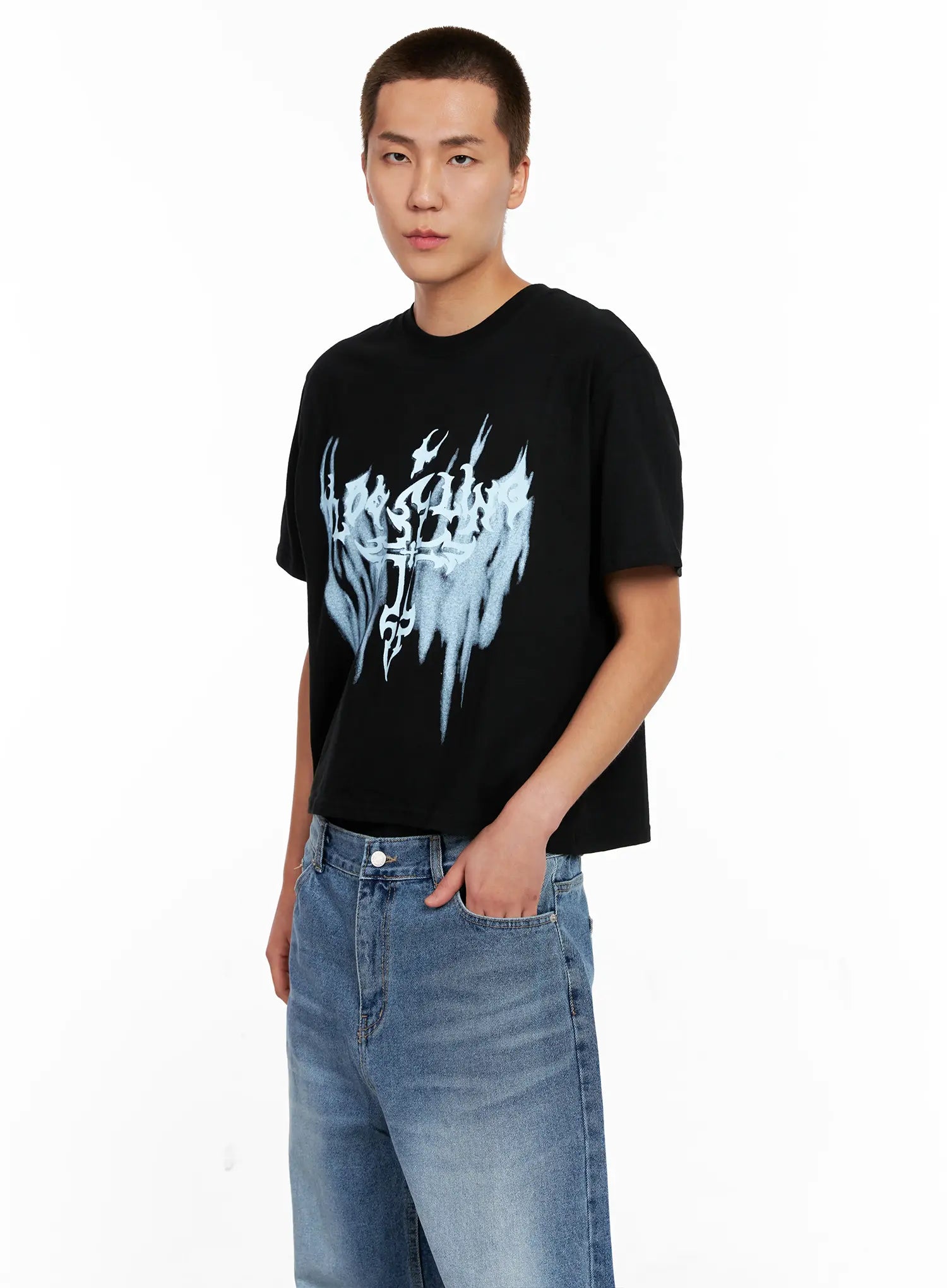 Men's Urban Flame Graphic Tee IG511