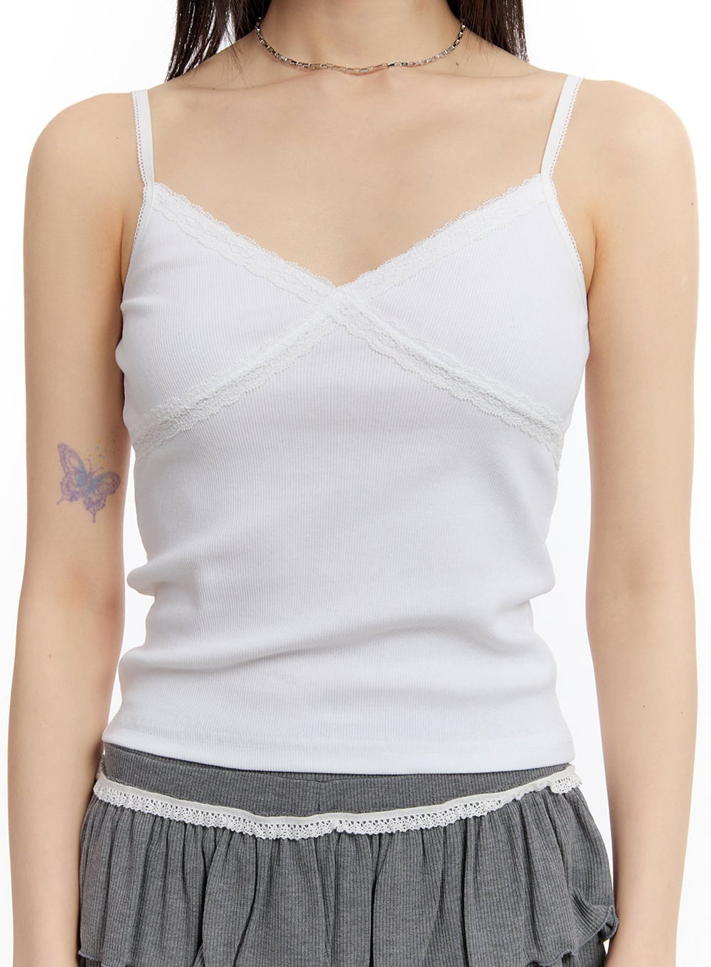 Elegant Lace Cami Top CA509