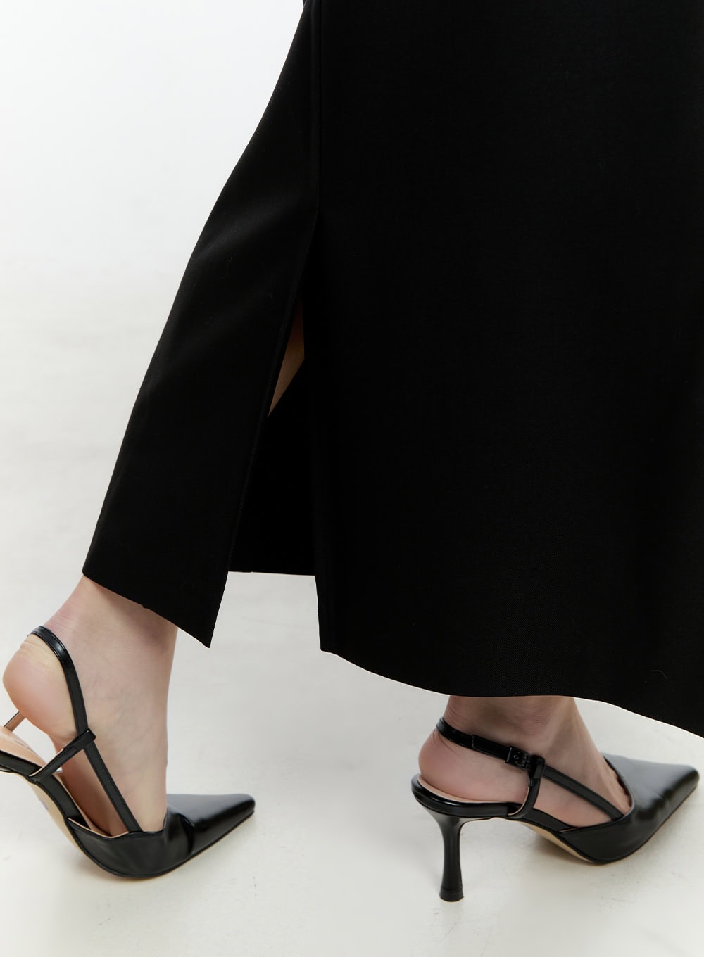 Elegant Pintuck Maxi Skirt CF504