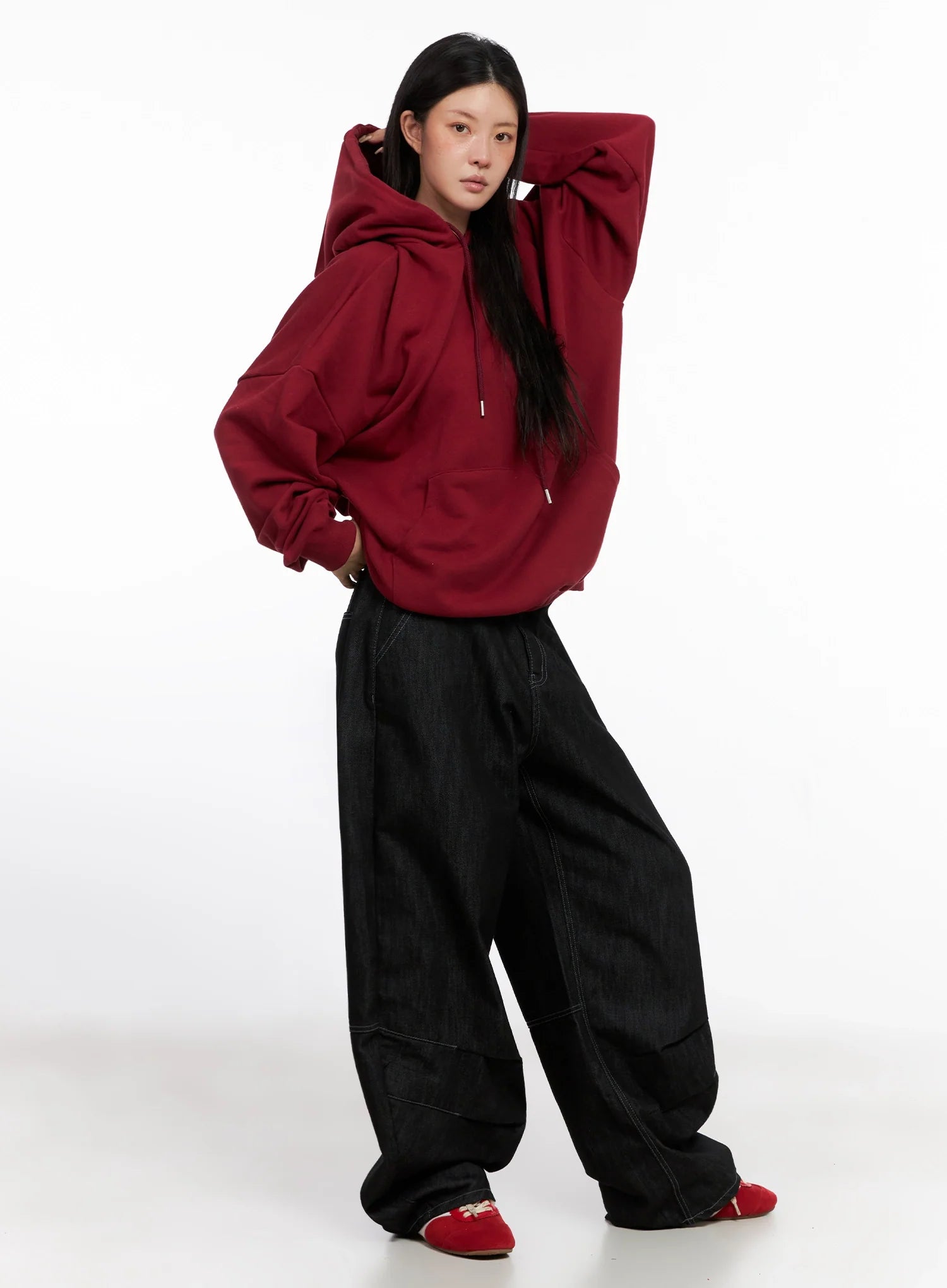 Oversized Casual Hoodie IS515